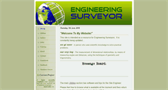 Desktop Screenshot of engineeringsurveyor.com